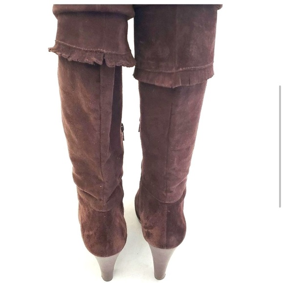 Matisse brown suede heel boots size 6.5 - Picture 4 of 9